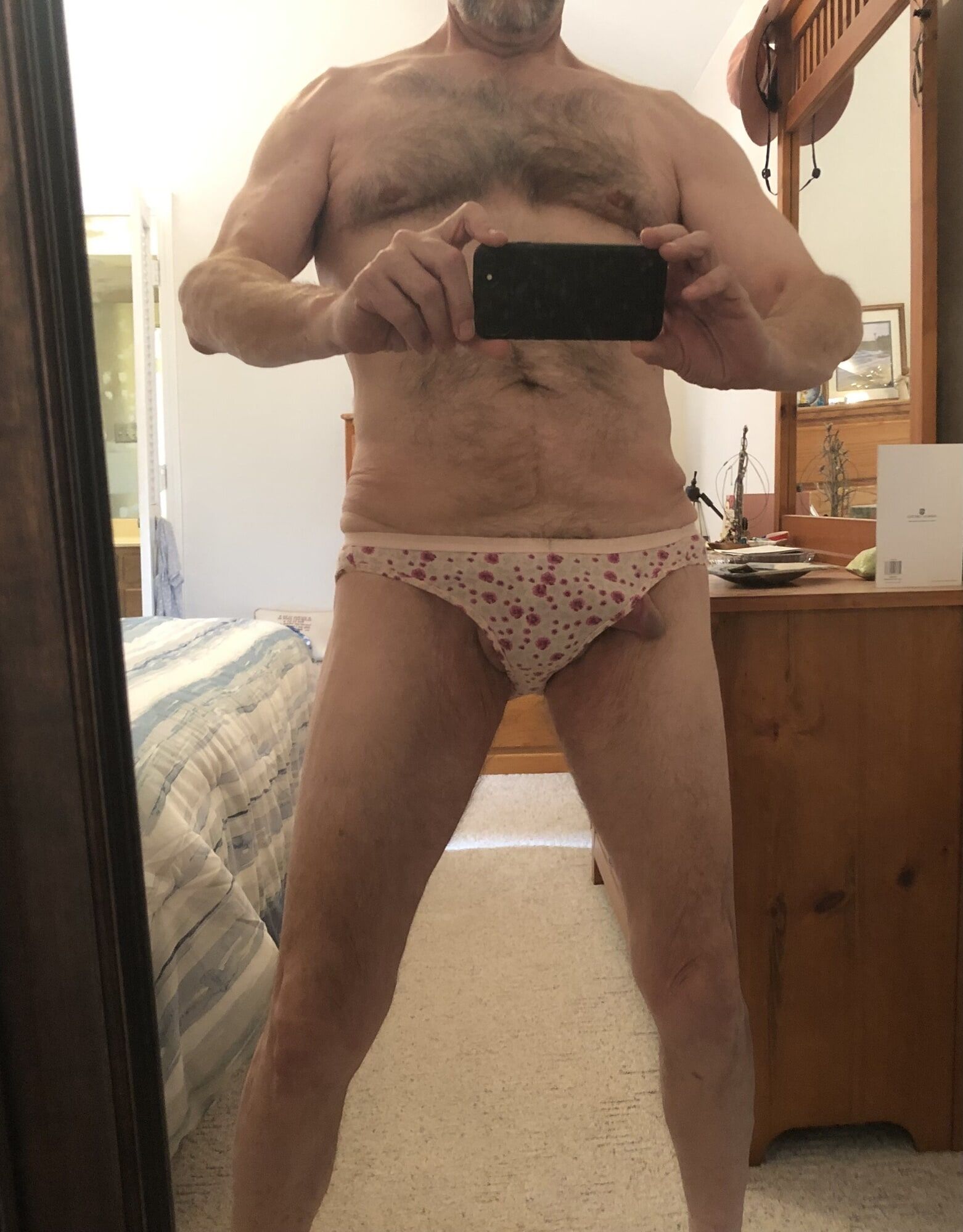Me wearing my wife’s panties  #3