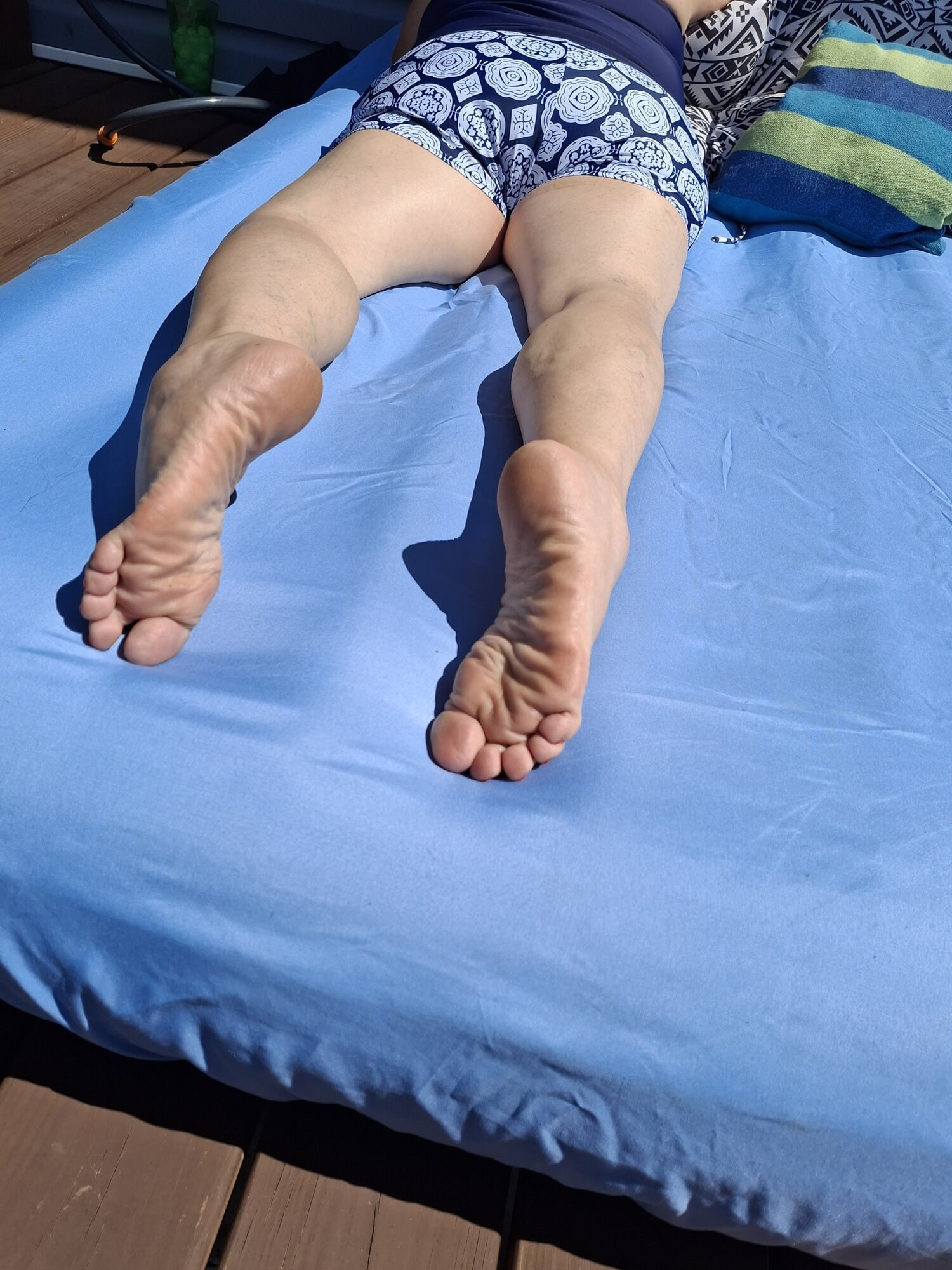 Sexy bare feet in the sun #6