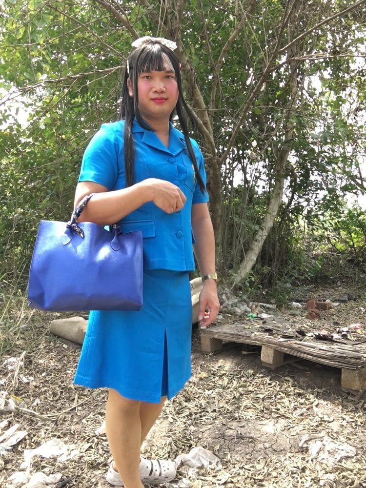 Thai ladyboy teacher Girl scout  #12