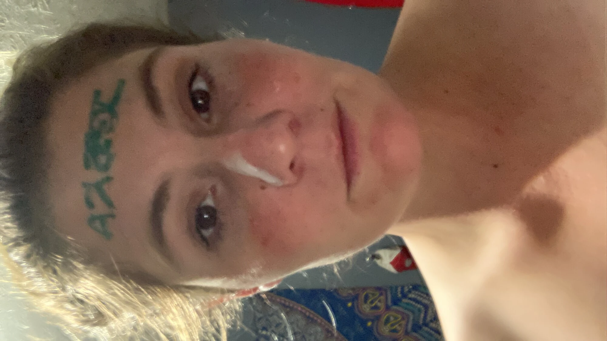 I love having my face covered  #3