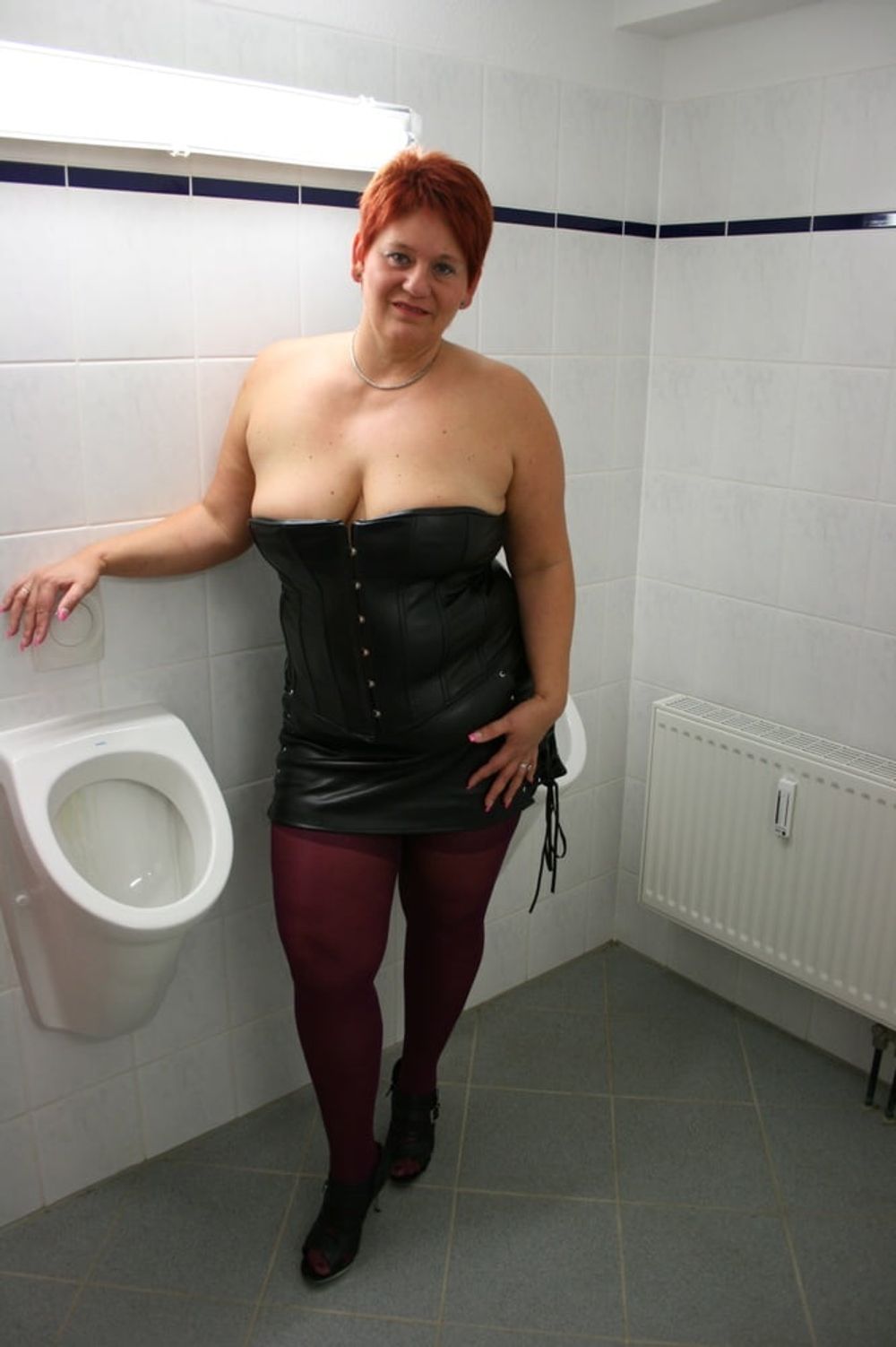 HOT dressed in the men&#039;s toilet ... #14