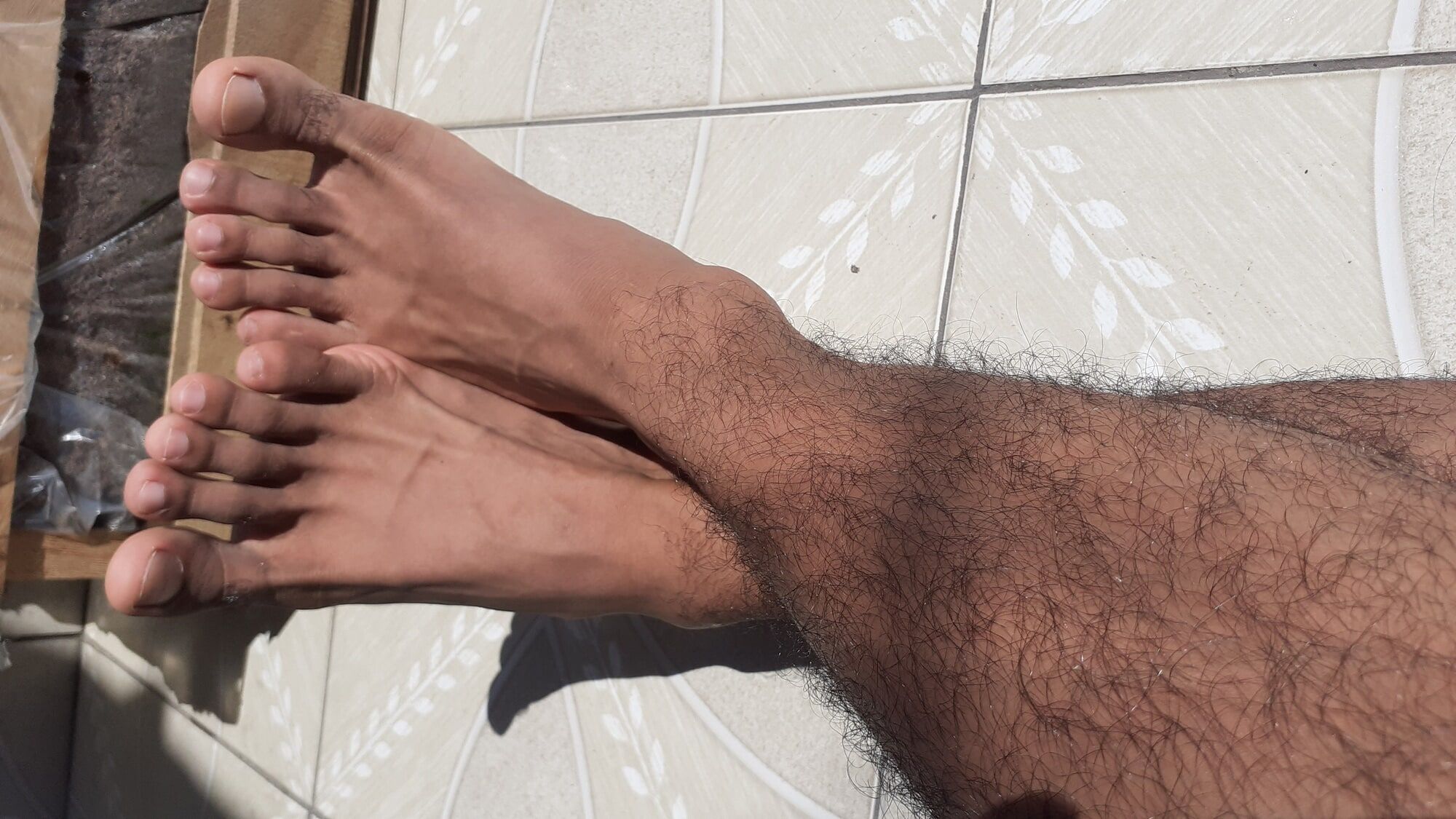 My masculine feet #36