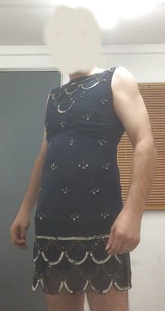 Crossdressing in a dress I found. #2