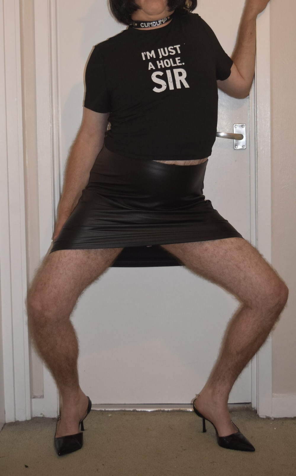 Crossdressing cumdump #6