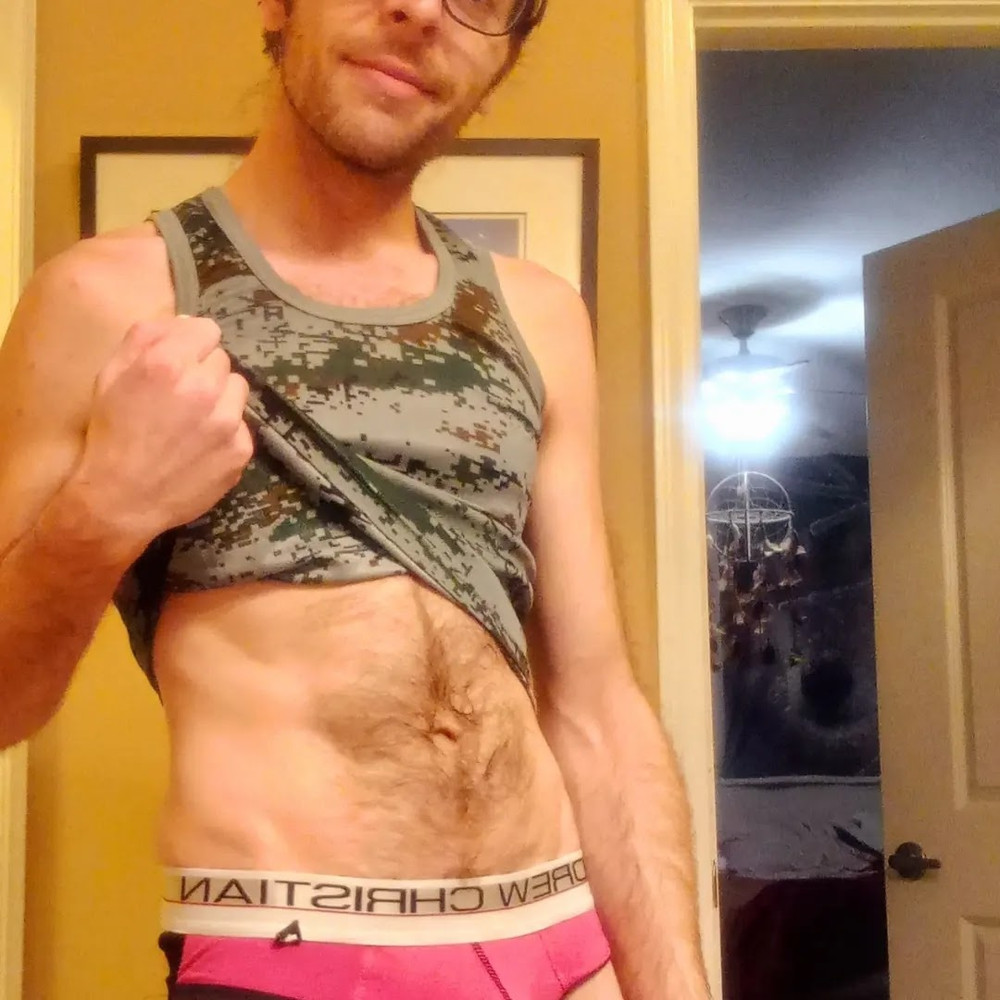 Puppers Showing off in underwear...again #22