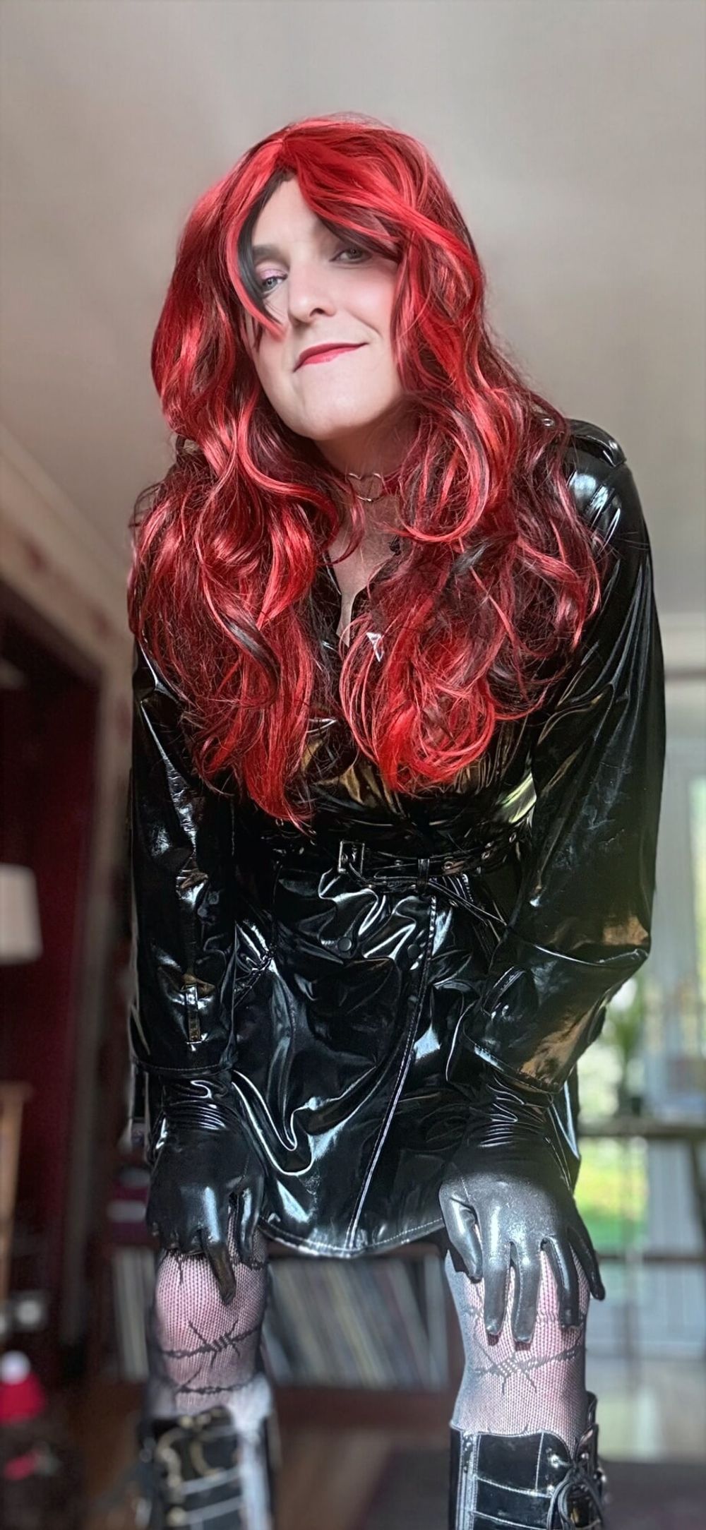 Slut gurl dresses in latex and pvc for you! #5