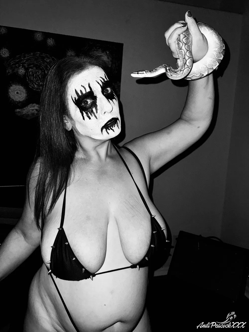 Black Metal Bikini #5