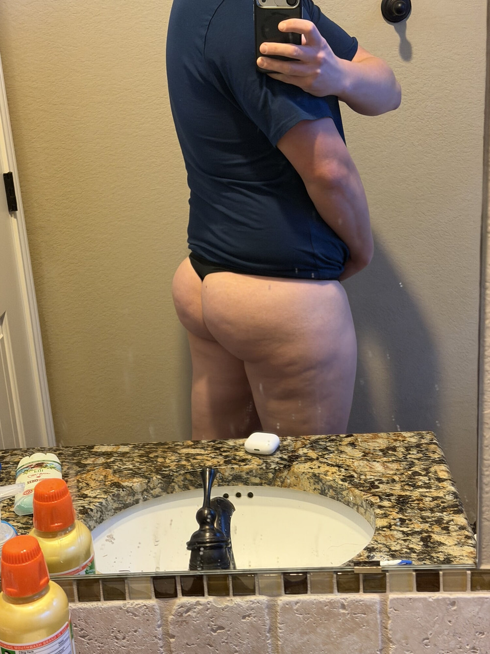 Black Thong White Ass #2