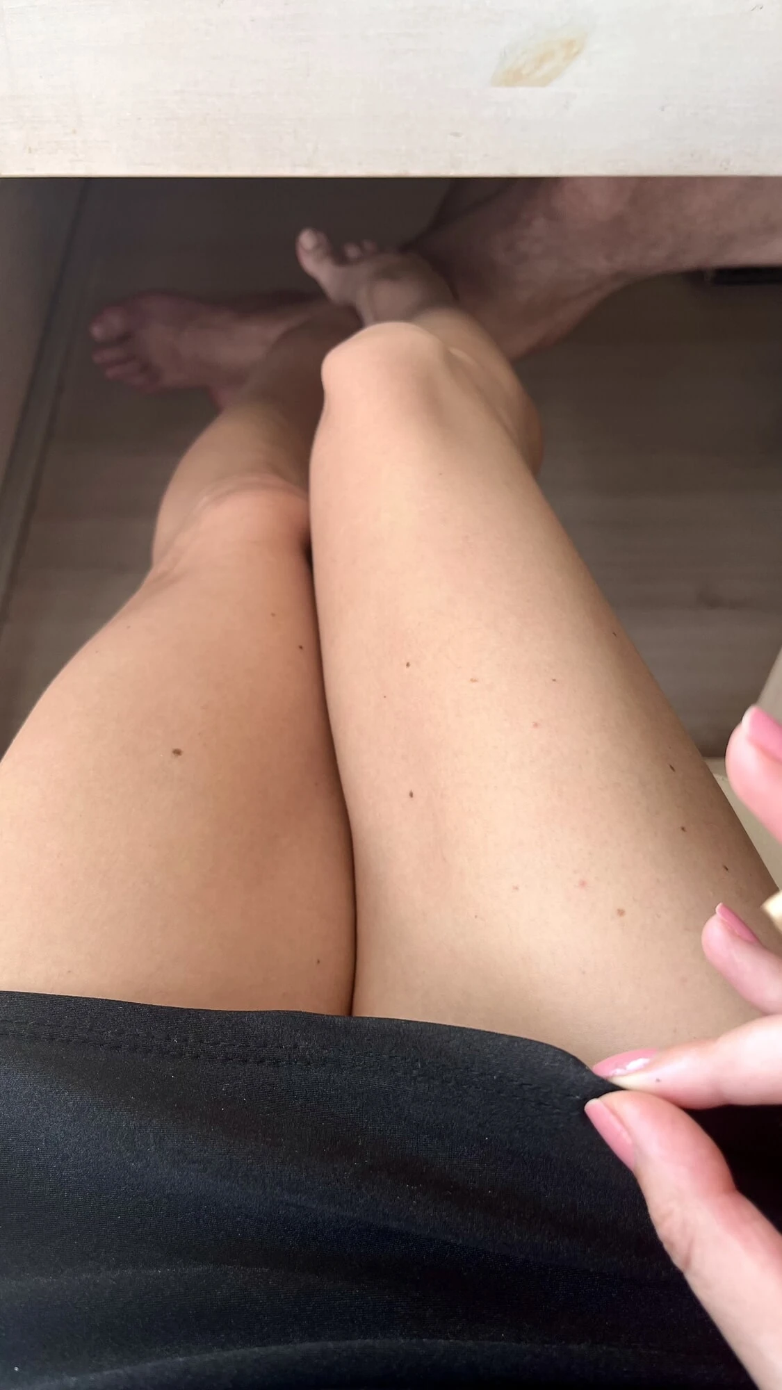 From My Fingers to His Touch