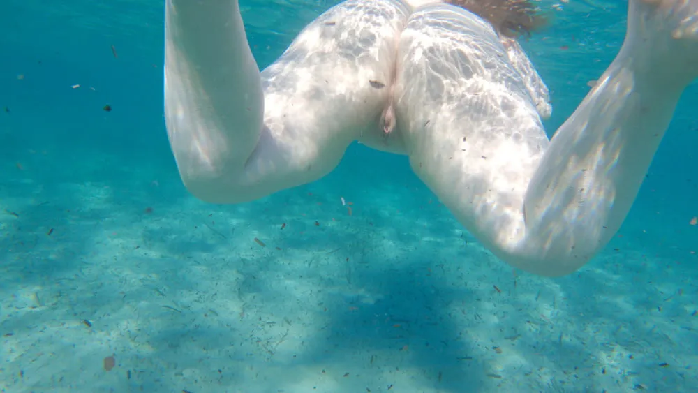 Underwater Outdoor Sex in Public - Naughty at Beach &amp; Ocean