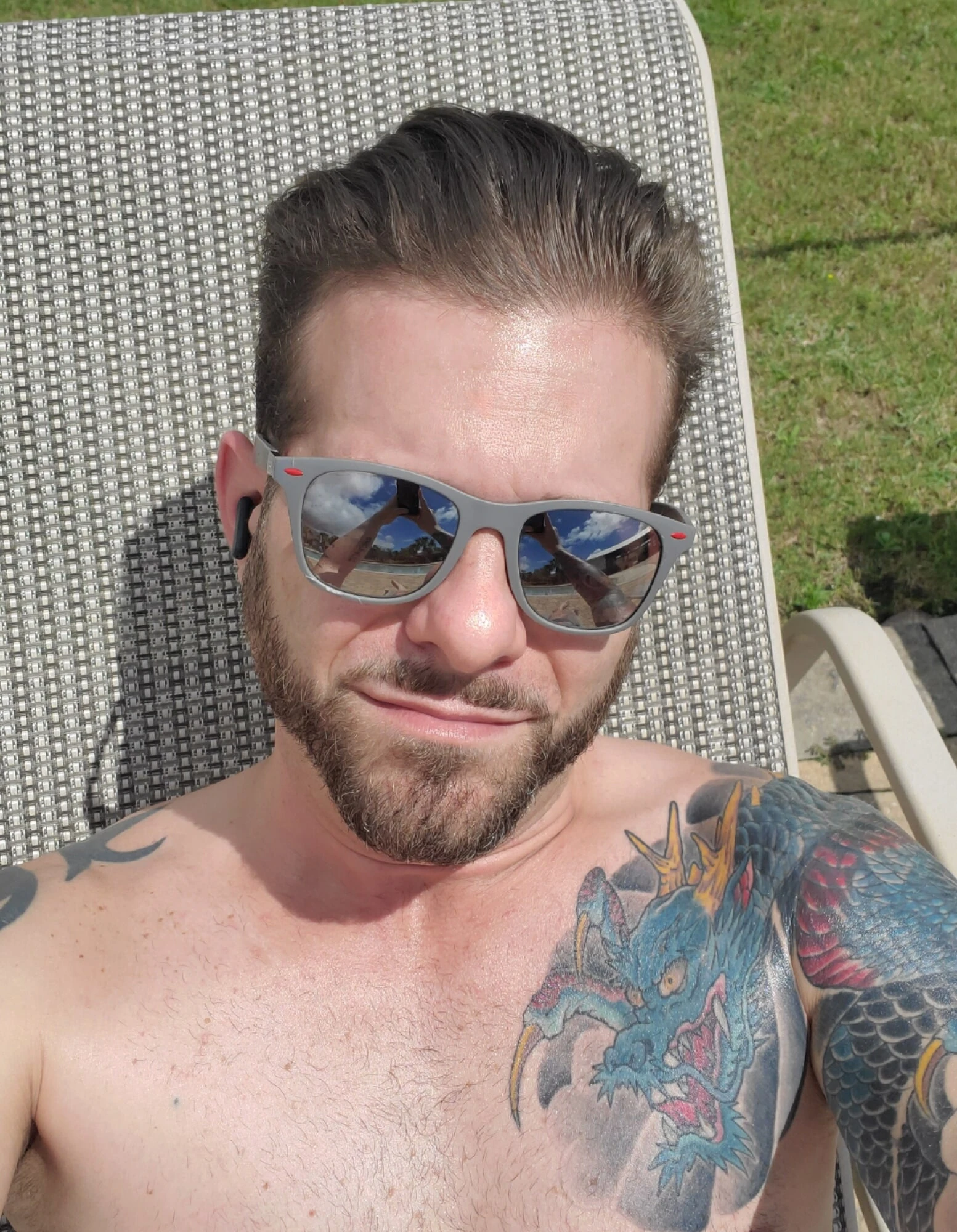 Pool side