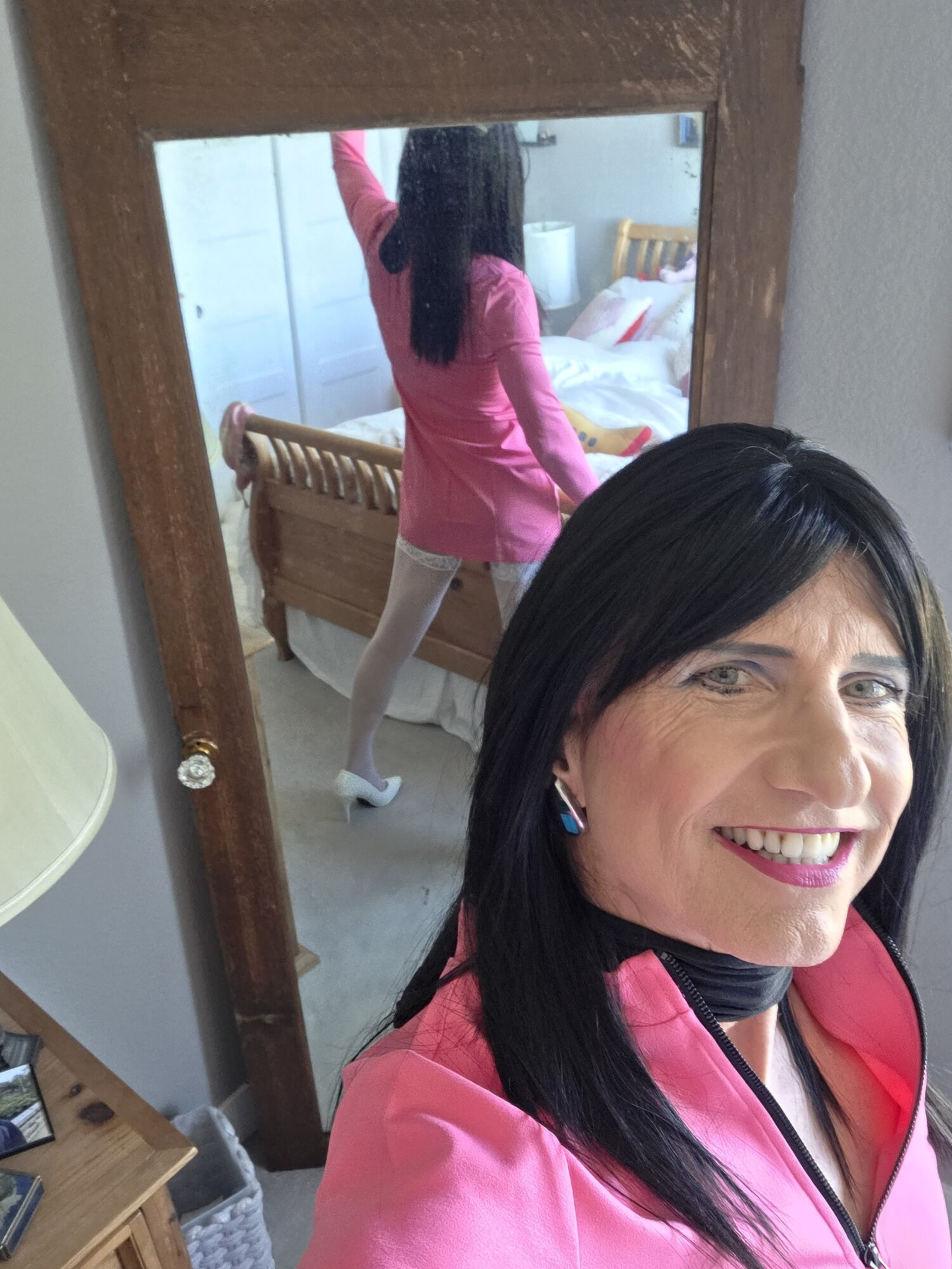 Pink dress three #5