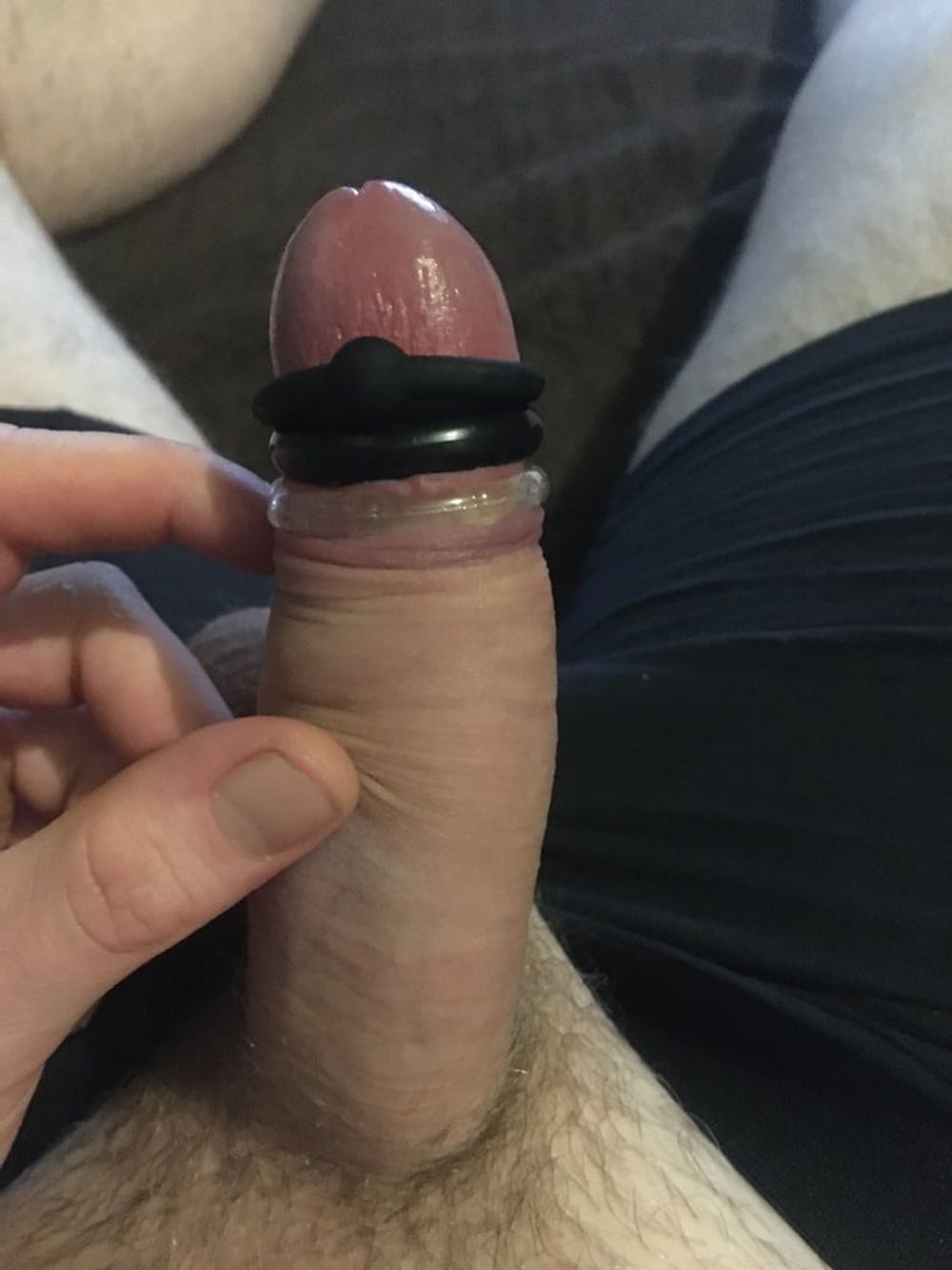 Cock Head and Balls With Rings #4