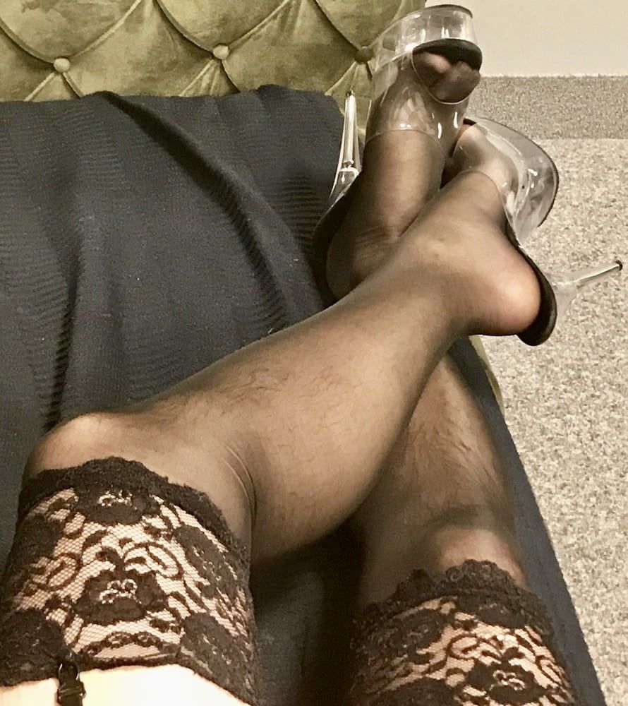Sexy black stockings #25