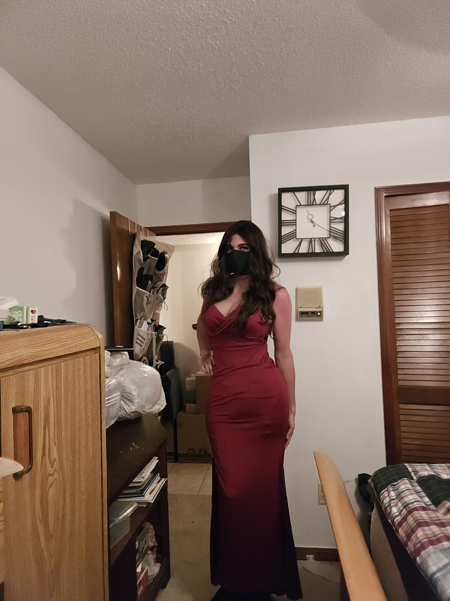 Red dress