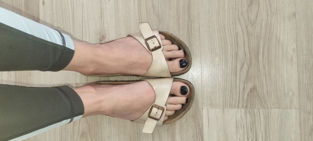 my feet in Sandals #43