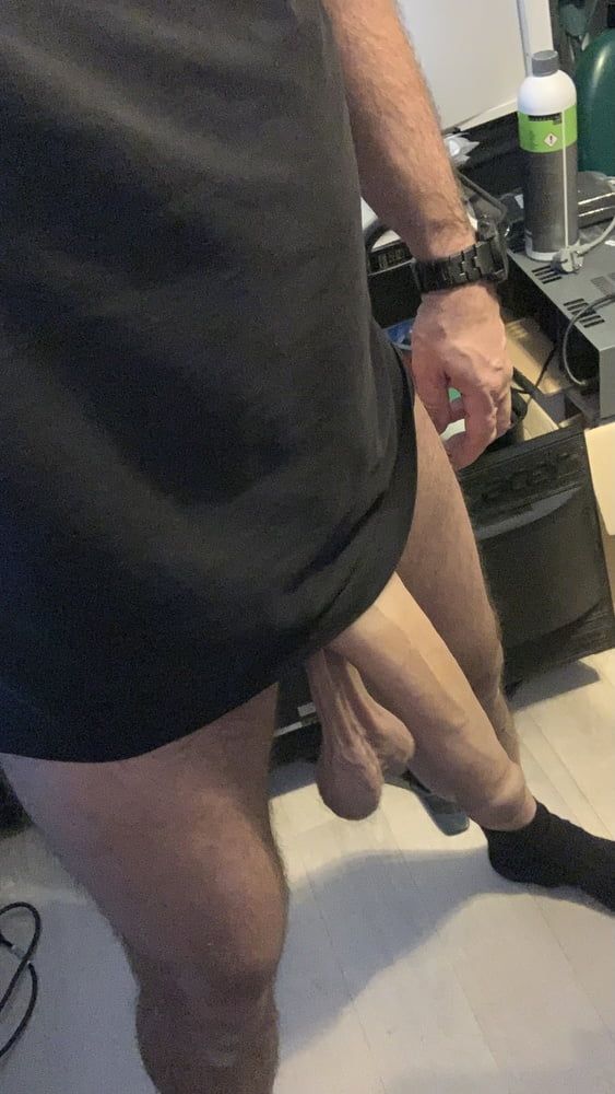 XXL Cock and low hanging Balls