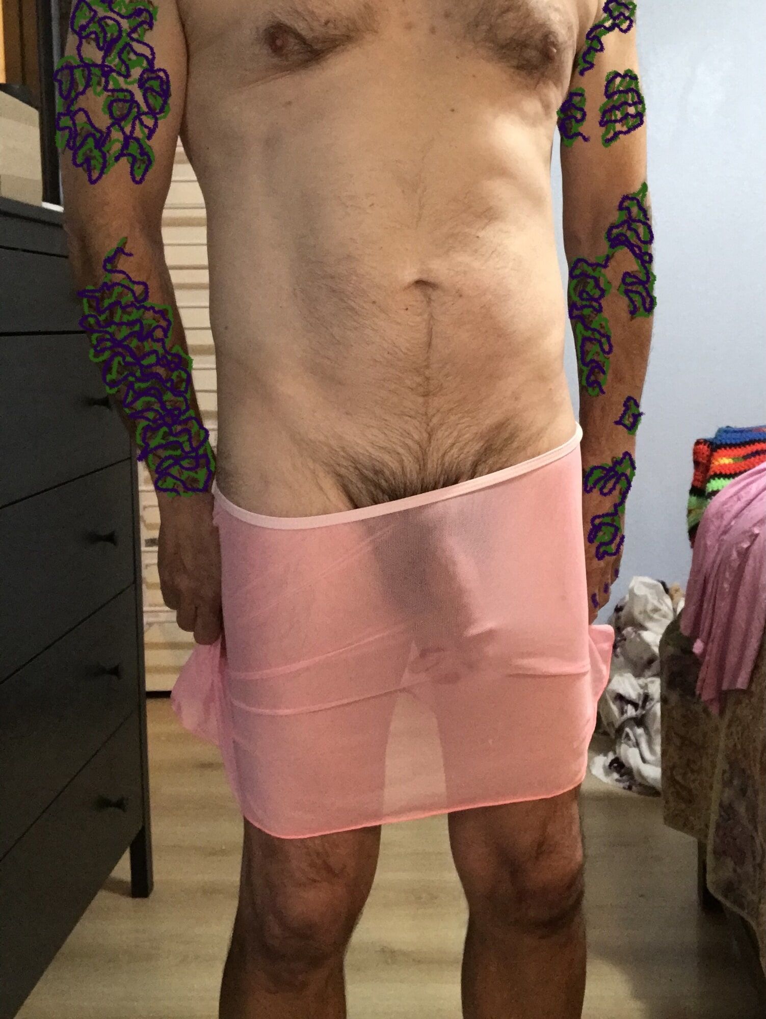 My lil bulge in some skirts #27