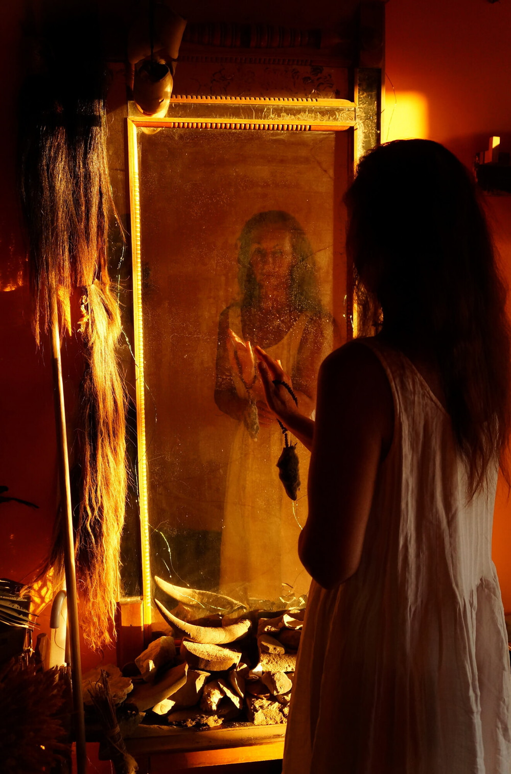 Antique Mirror #14