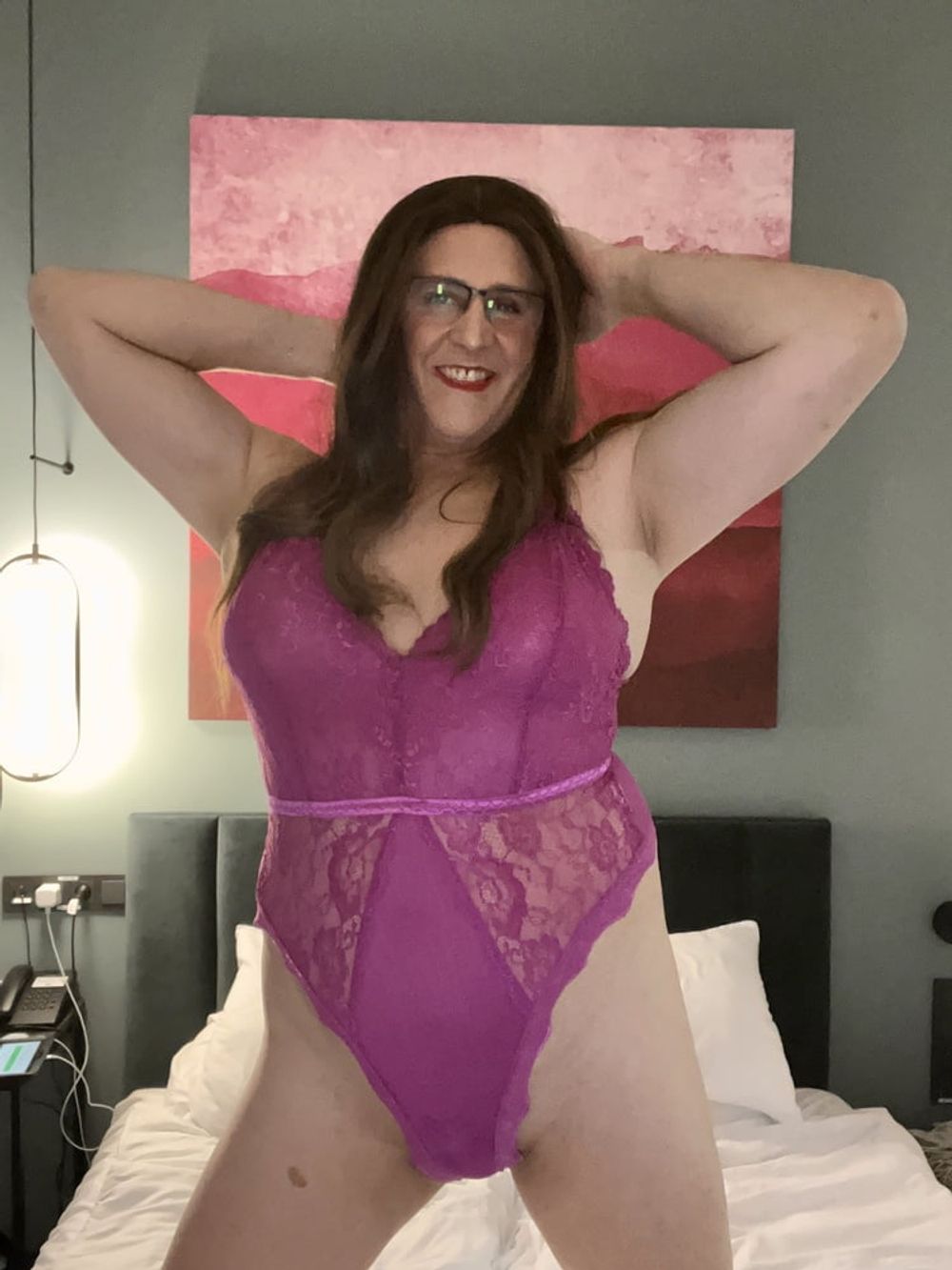 Purple Bodysuit  #43