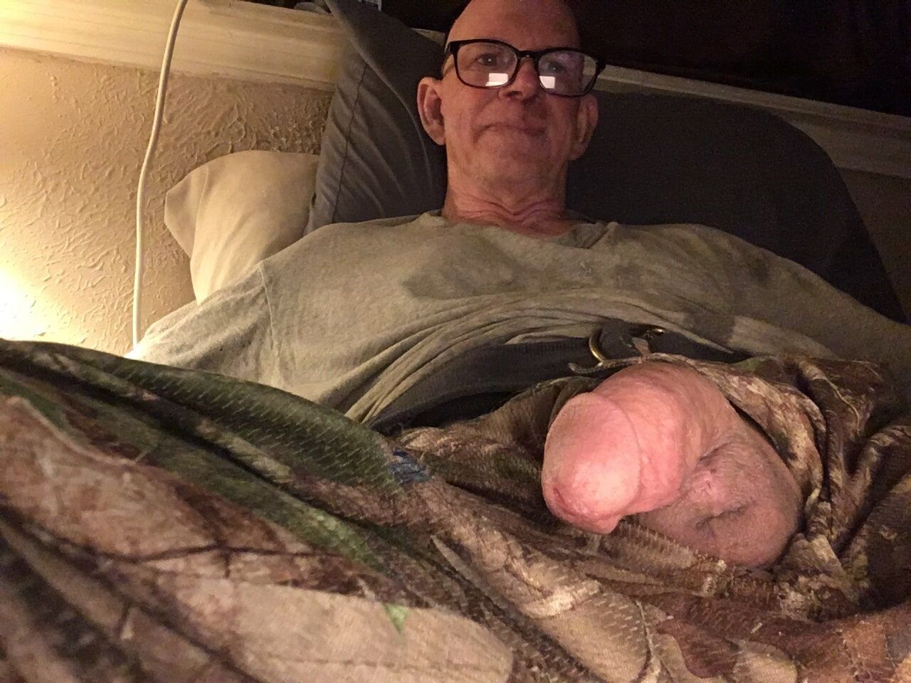 My cock hanging out 
