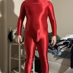 Red Amoresy Spandex Suit 