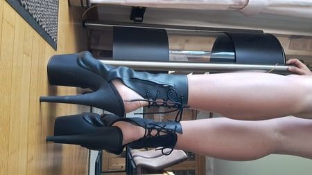 New Pairadize Shorts and Pleaser Heels