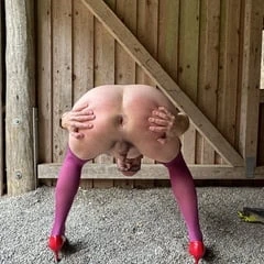 Sissy slut Outdoor 