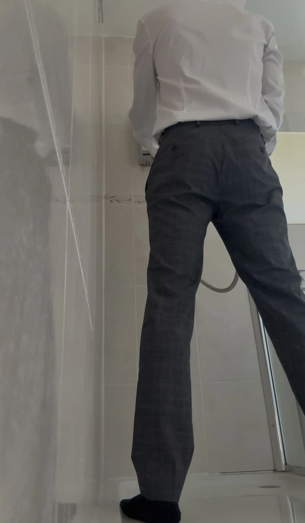 prostate_play - business man showering and trans doll fun #6