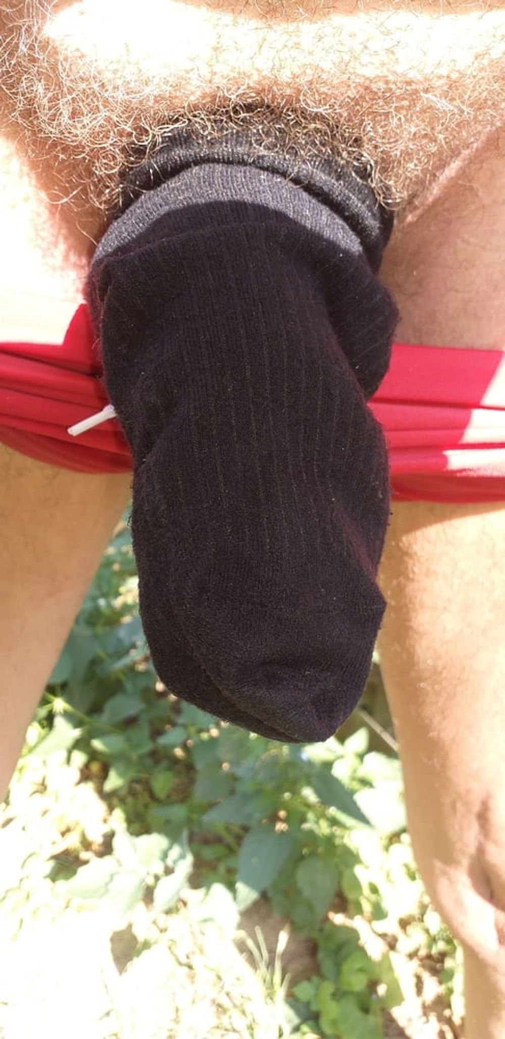 Dick, Socks and my Cum #14