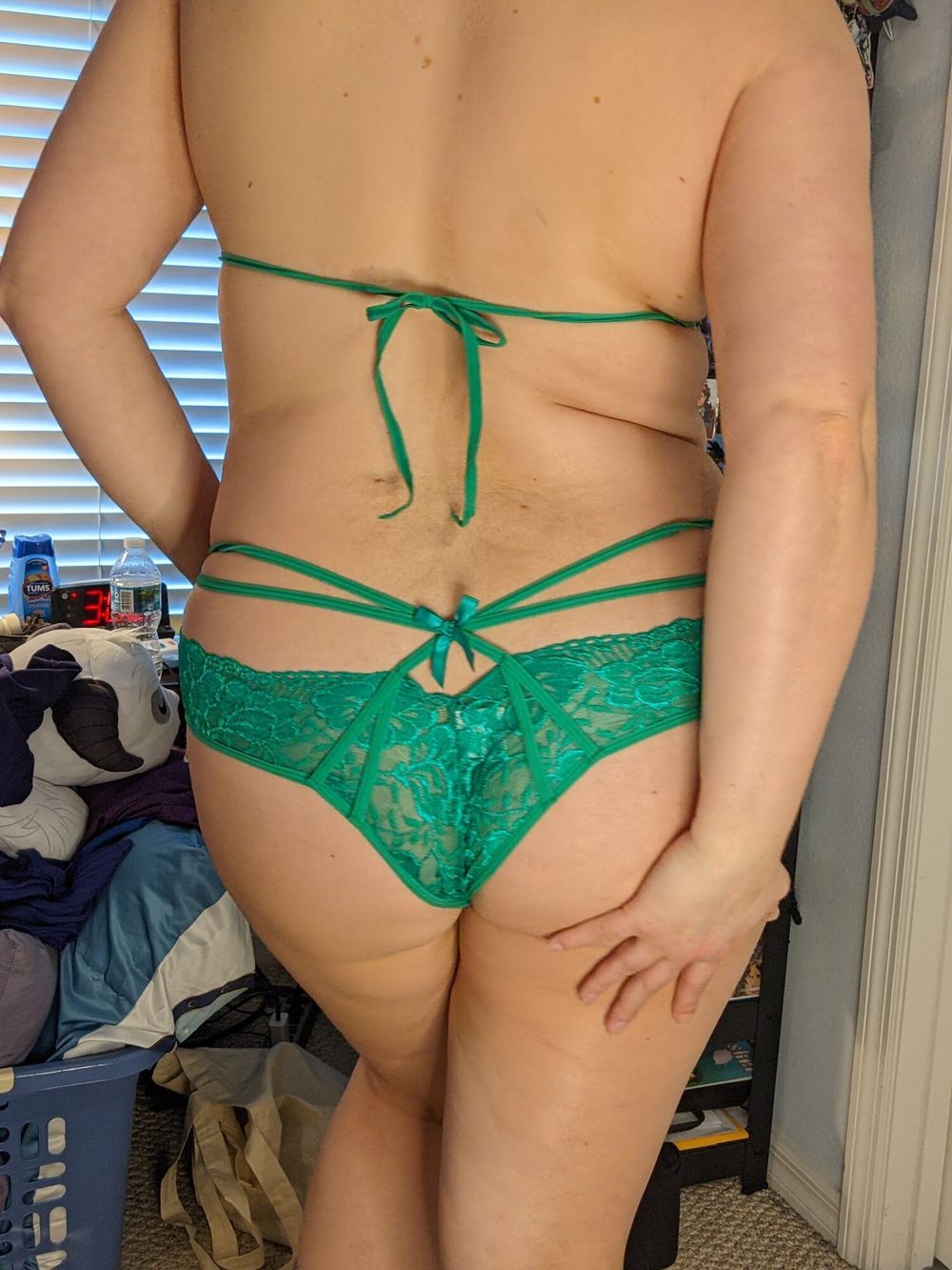 New Green Lingerie Set #4