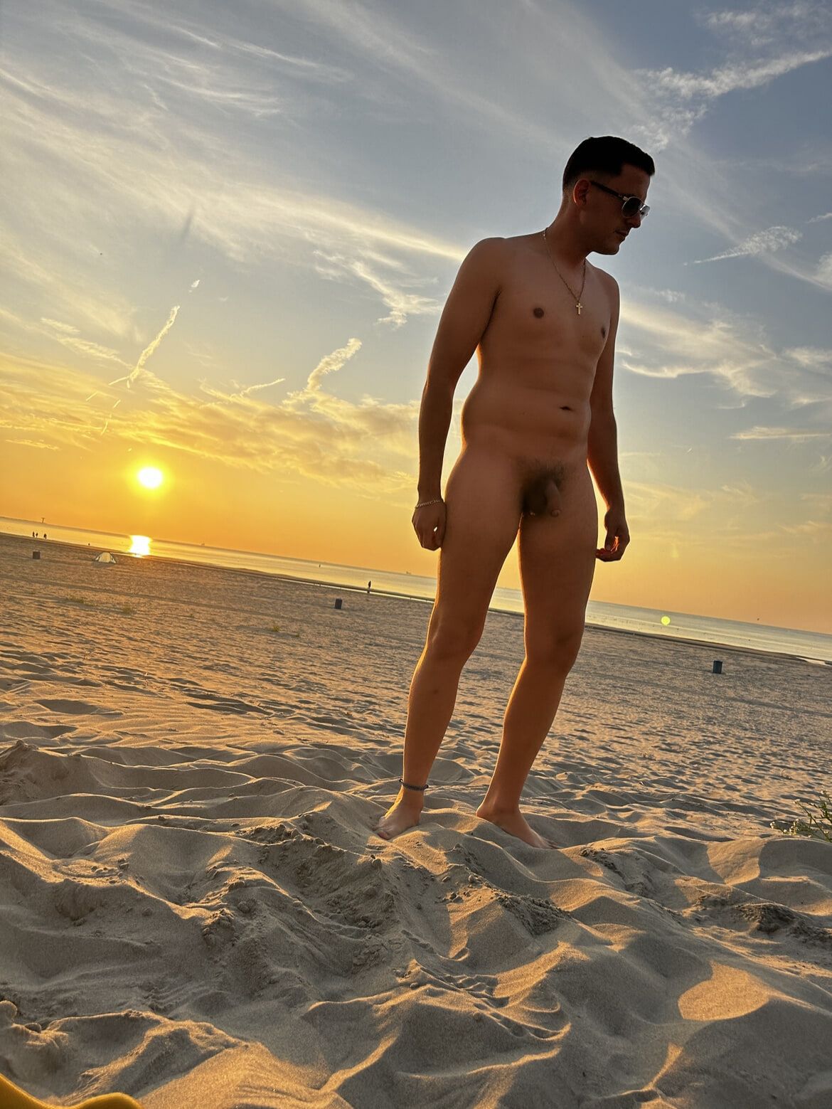  German boy on the nudist beach #13