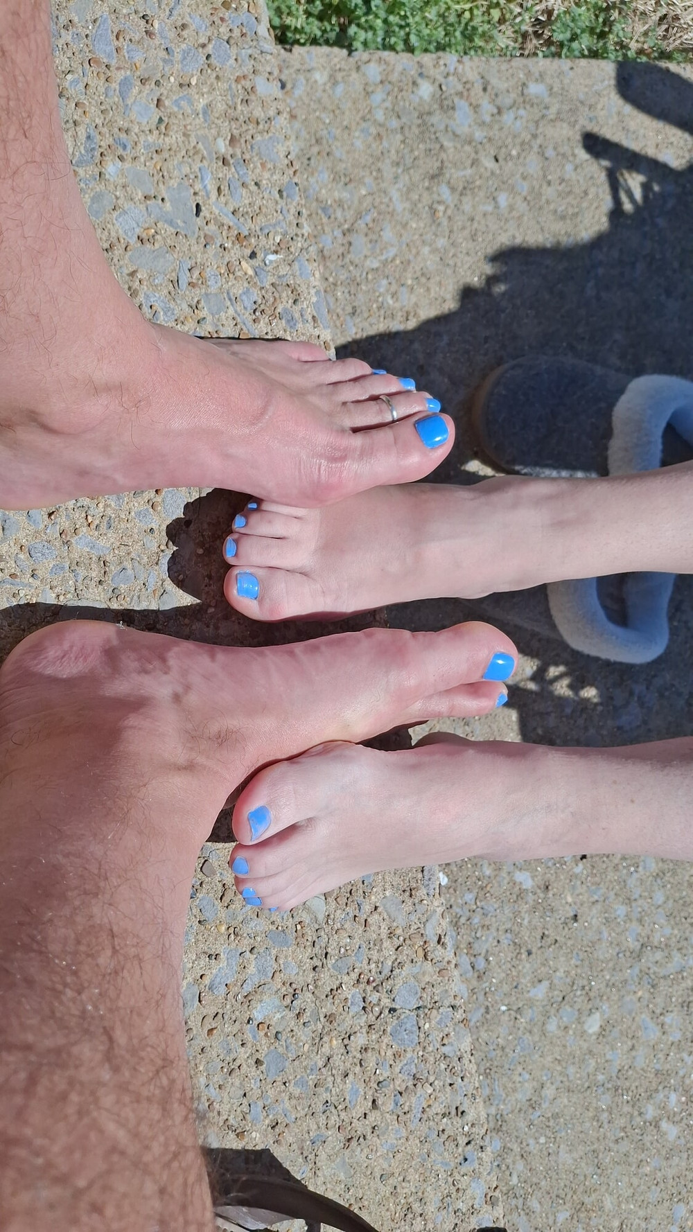 Matching pedicures #6