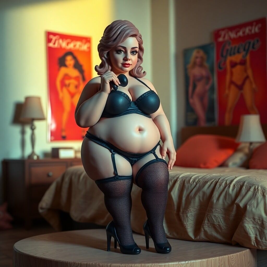 Pixwhores - Next Generation: Plus Sized Stockings #8