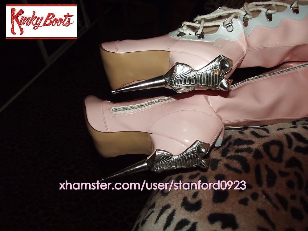 PINK NEW BOOTS #9