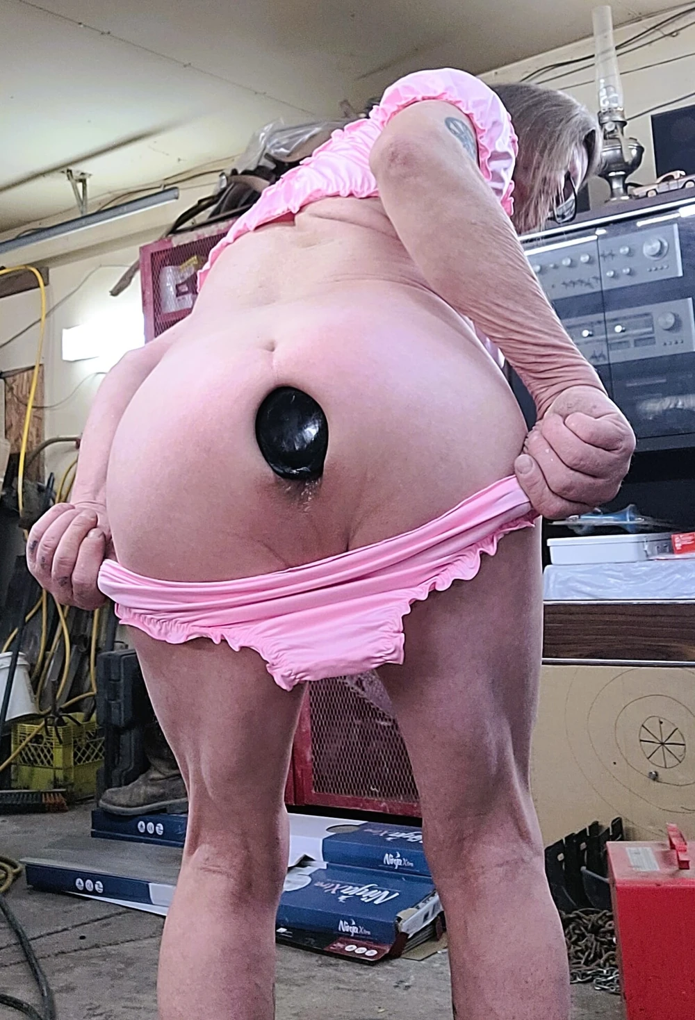 sexy sissy anal play #6