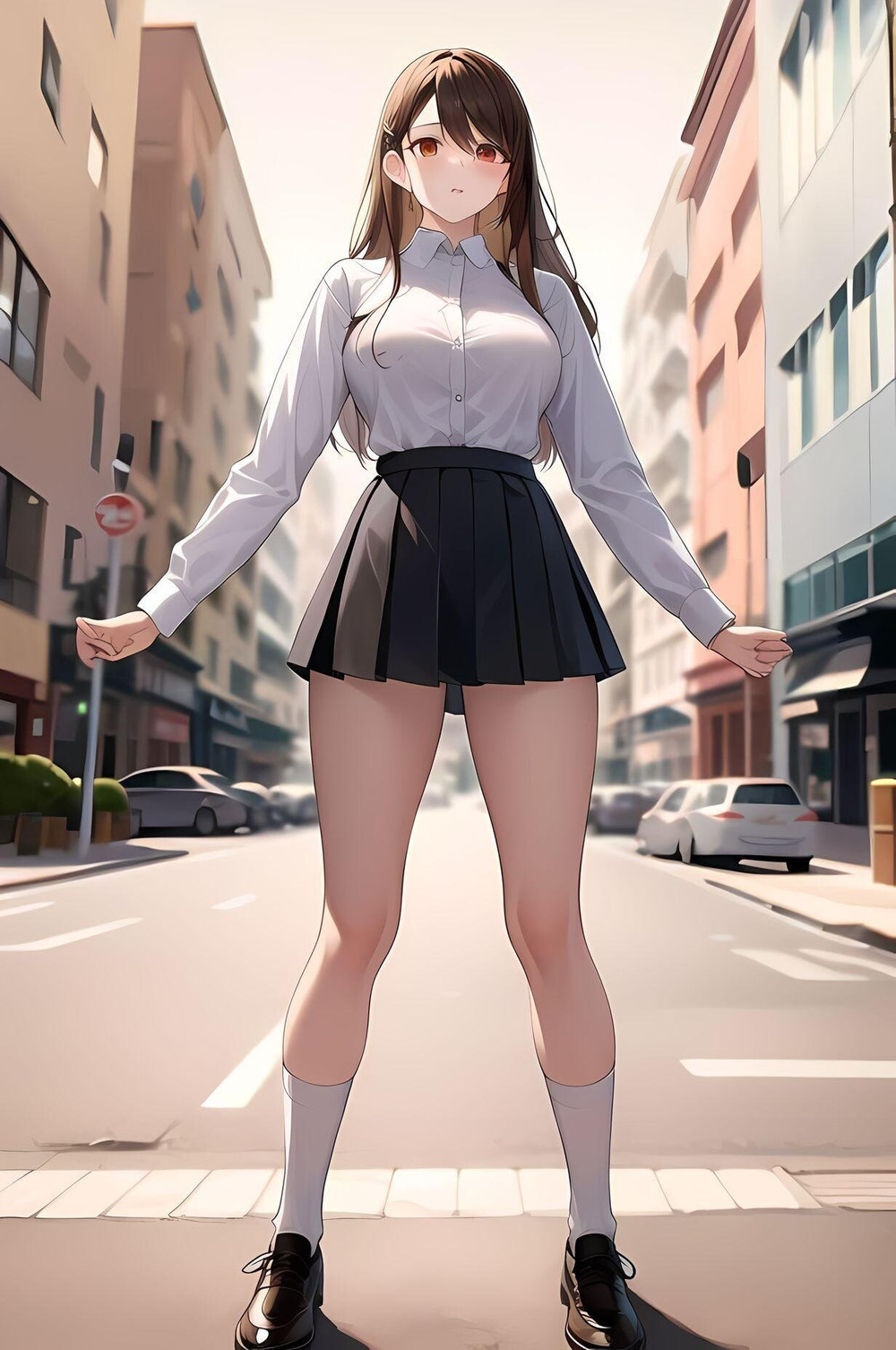 anime schoolgirls #38