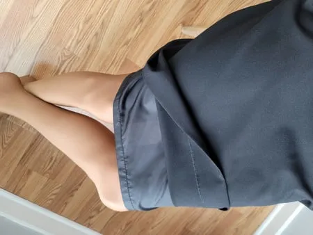 skirts with a silky lining         