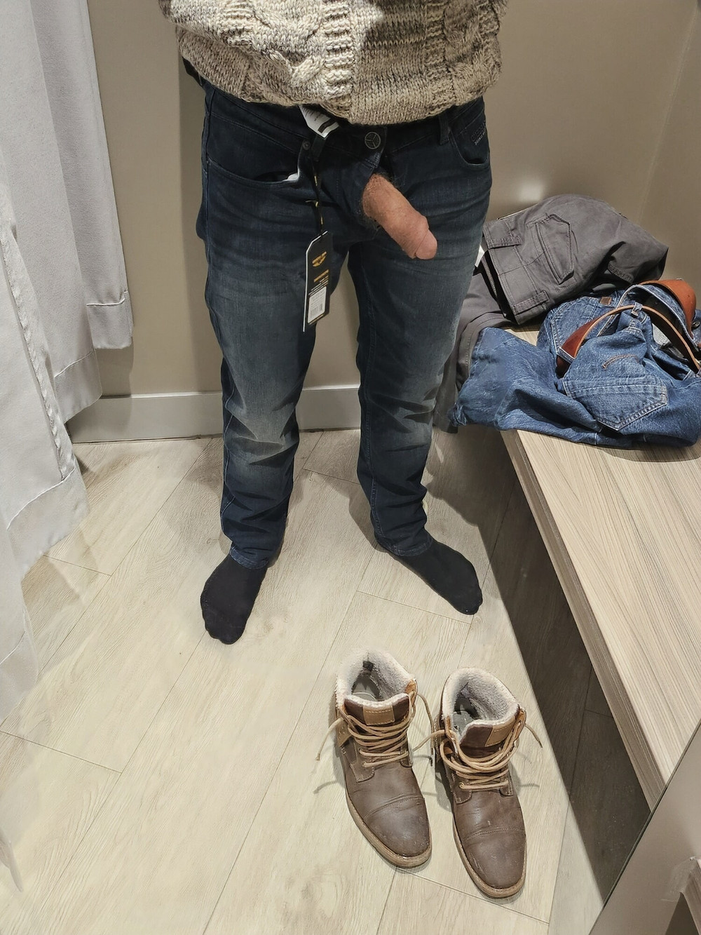 at public changing room #12