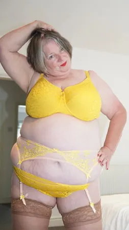 chris  g yellow lingerie         