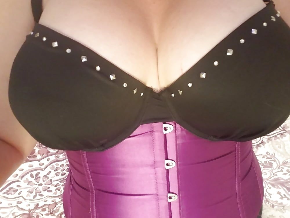 Corsets and other fun of a busty little housewife...  #9