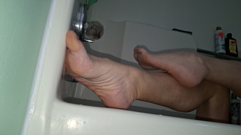 Bath time feet and leg show #29