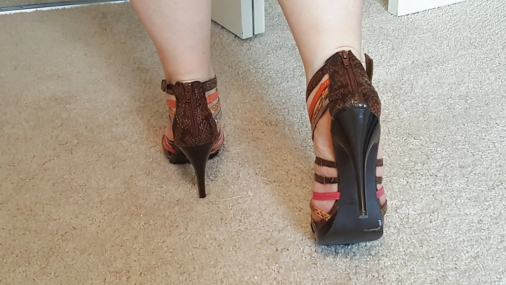 Some of her sexy shoes  #3