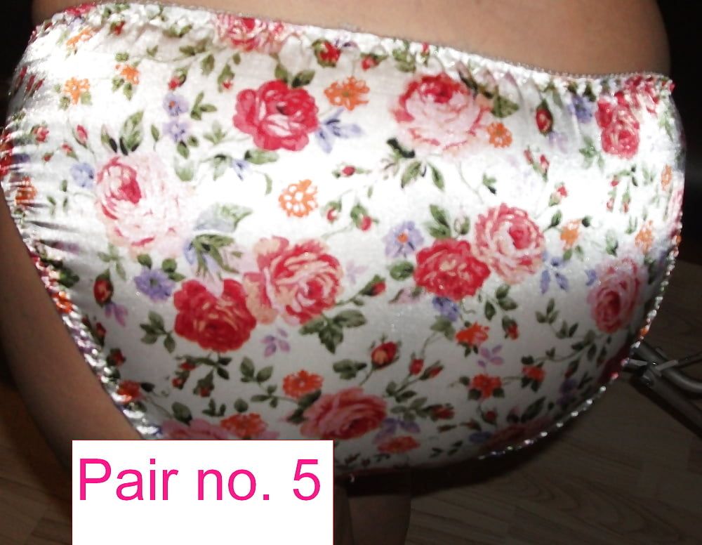 30 silky satin panties #3