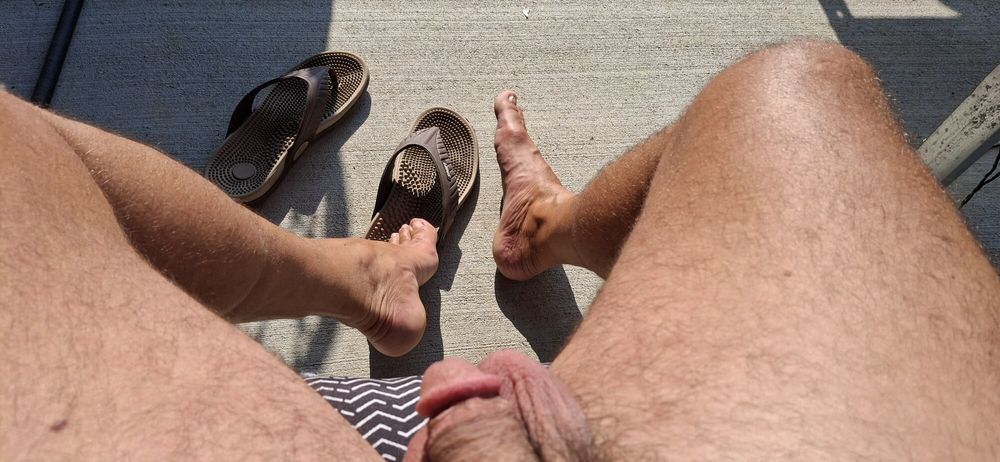 Showing off my Hairy legs #3