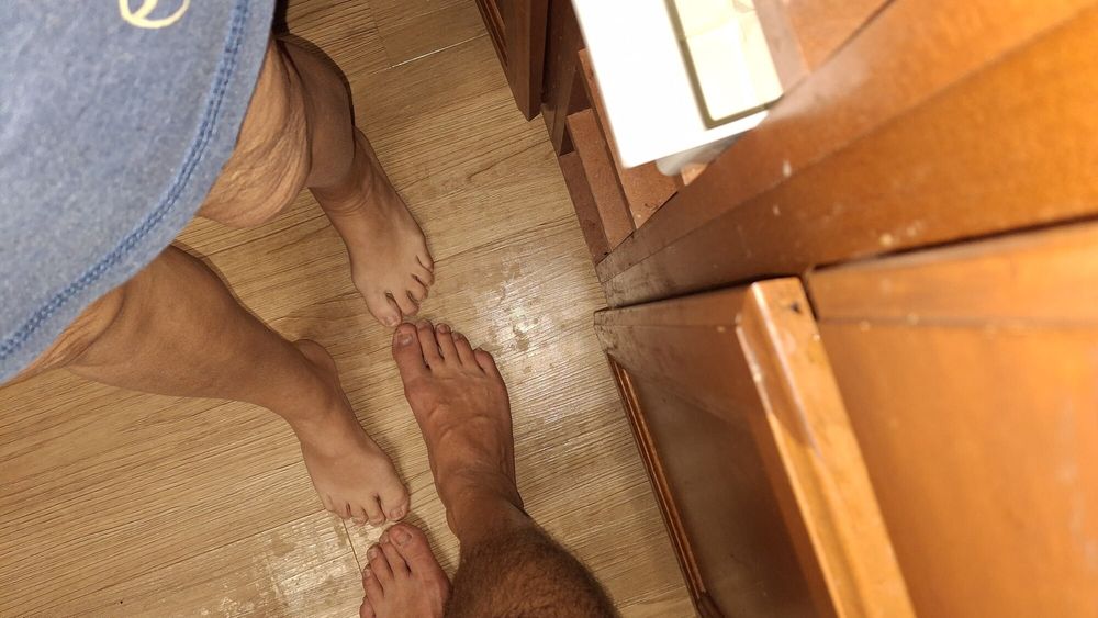 Showing off our feet #5