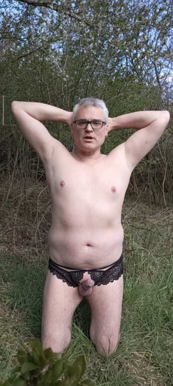 Submissive, chubby fag exposed...