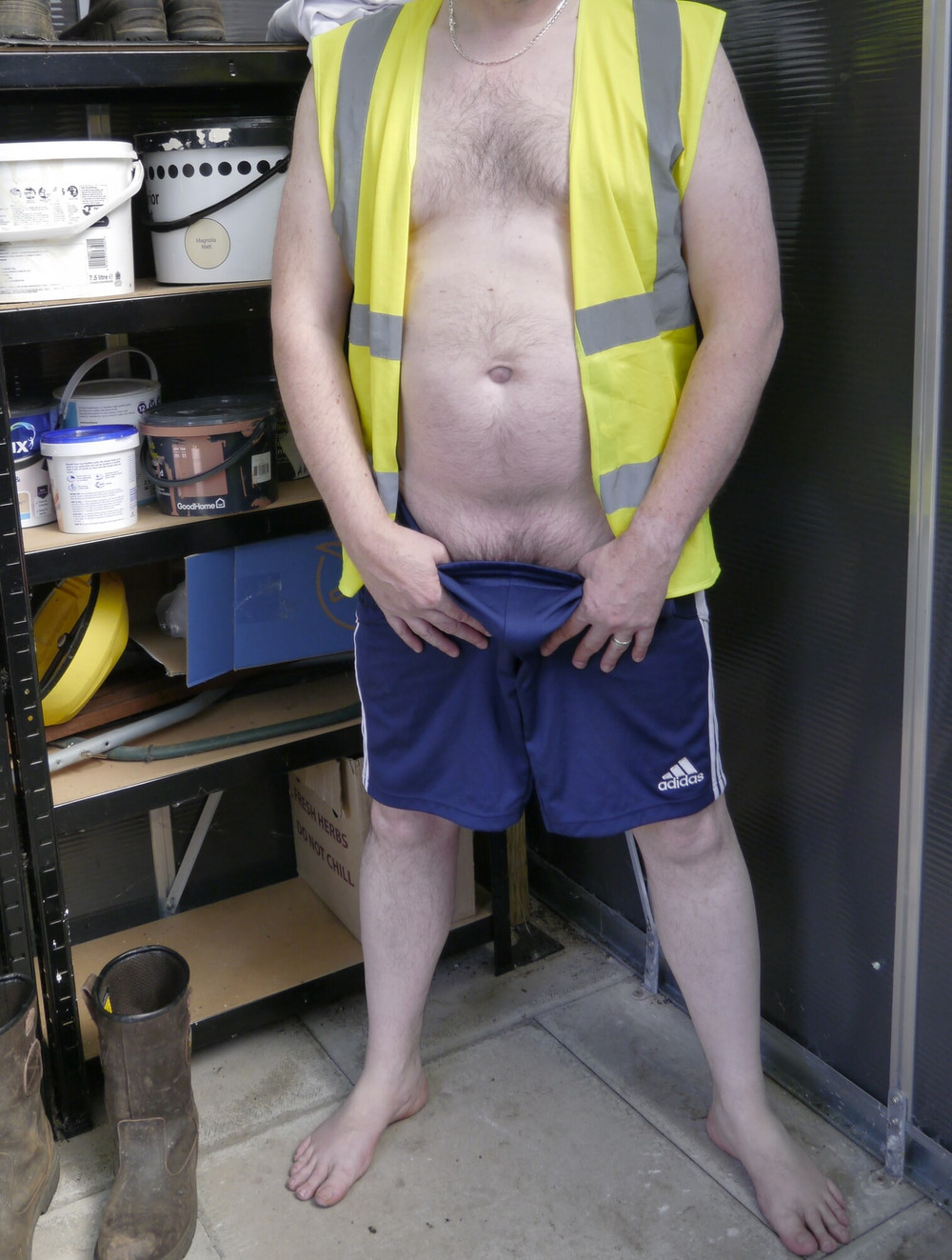Older workie in his work gear #4
