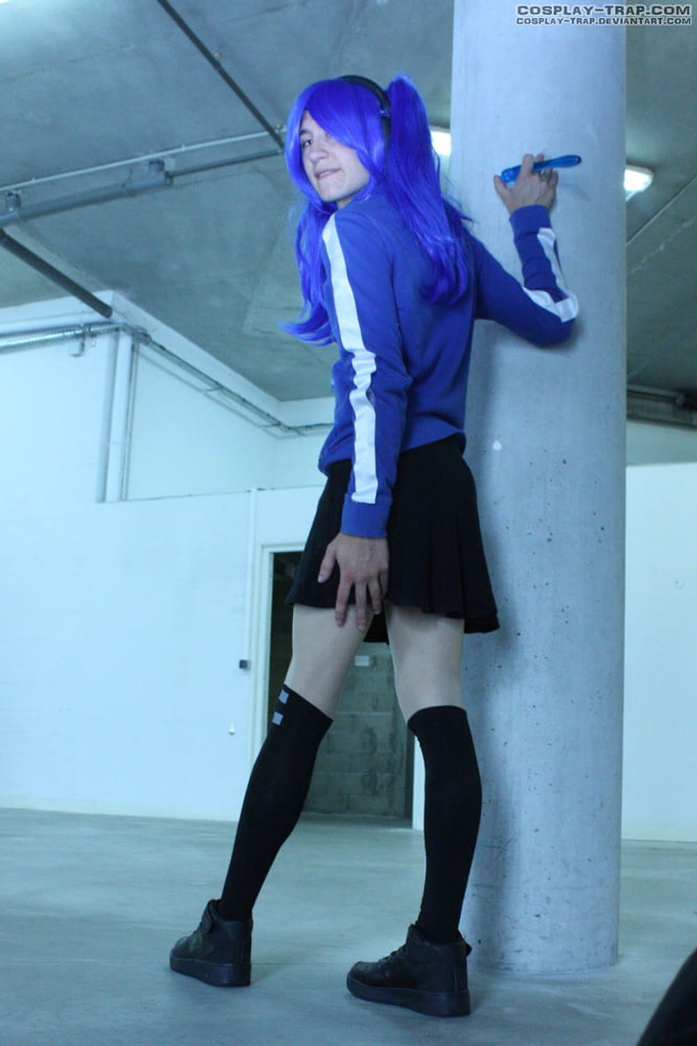 Crossdress cosplay Takane Enomoto getting naughty #10