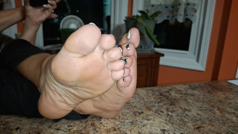 My Gf&#039;s cute little feet #16